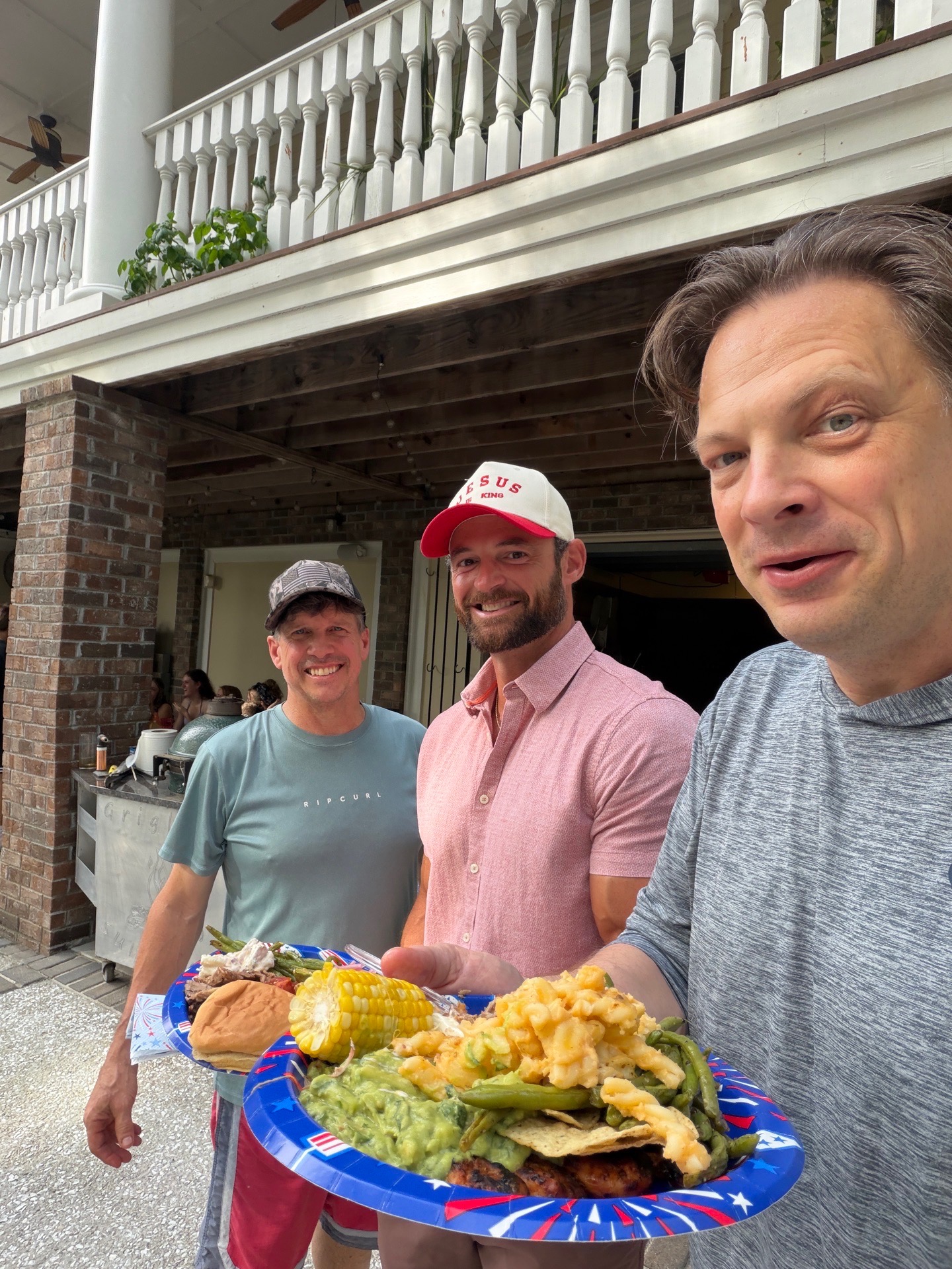 Plates loaded — host feeds us well