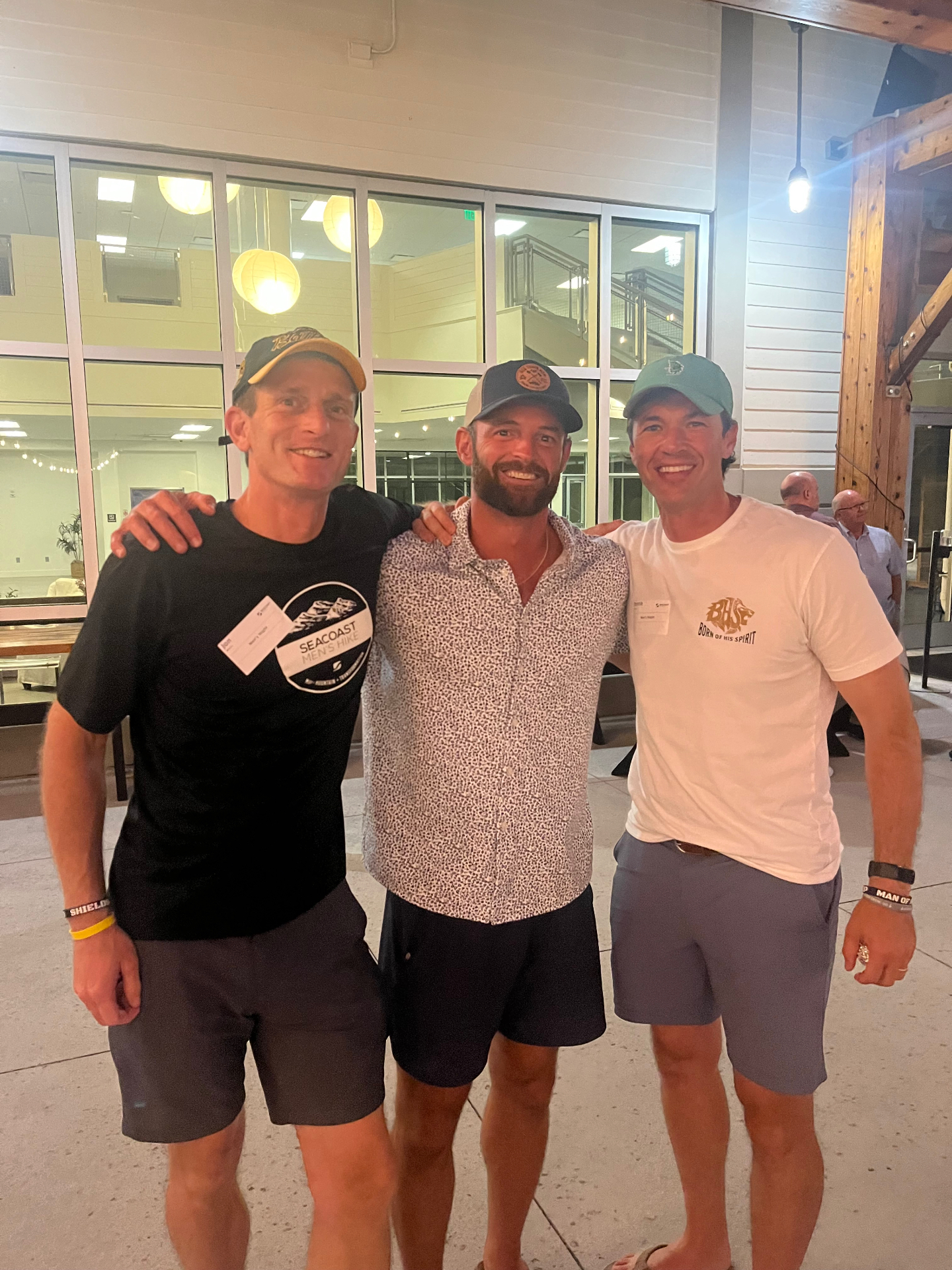 Brothers at the Seacoast Men's Hike